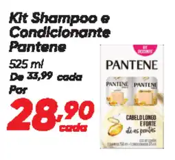 Dia Kit Shampoo e Condicionante Pantene oferta