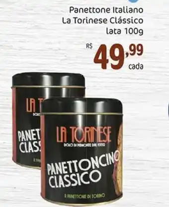 Panettone Italiano La Torinese Classico lata 100g