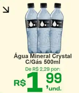 Cocipa Água Mineral Crystal C/Gás oferta