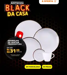 Casa e Vídeo Aparelho de jantar tramontina oferta