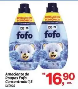 Fort Atacadista Amaciante de Roupas Fofo Concentrado oferta