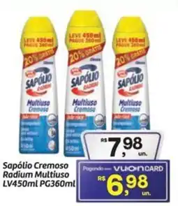 Fort Atacadista Sapólio Cremoso Radium Multiuso oferta