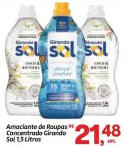 Fort Atacadista Amaciante de Roupas Concentrado Girando Sol oferta