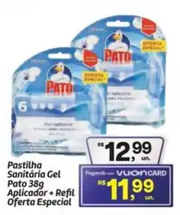 Fort Atacadista Pastilha Sanitária Gel Pato Aplicador + Refil Oferta Especial oferta