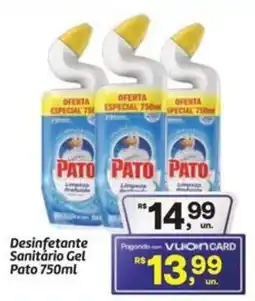 Fort Atacadista Desinfetante Sanitário Gel Pato oferta