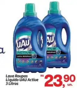 Fort Atacadista Lava Roupas Líquido UAU Active oferta