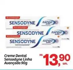 Fort Atacadista Creme Dental Sensodyne Linha Avançada oferta