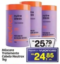 Fort Atacadista Máscara Tratamento Cabelo Neutrox oferta
