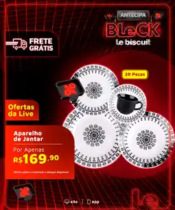 Le Biscuit Aparelho de Jantar oferta