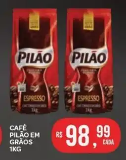 Atacadão Dia a Dia Café pilão em grãos oferta