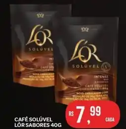 Atacadão Dia a Dia Café solúvel lór sabores oferta