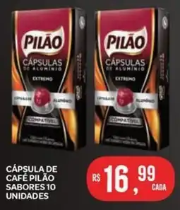 Atacadão Dia a Dia Cápsula de café pilão sabores oferta