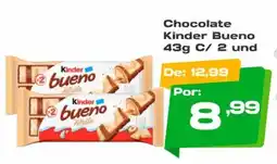 Del Moro Supermercados Chocolate Kinder Bueno oferta