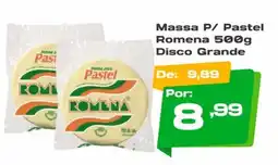 Del Moro Supermercados Massa P/ Pastel Romena Disco Grande oferta