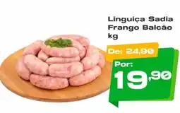 Del Moro Supermercados Linguiça Sadia Frango Balcão oferta