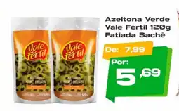 Del Moro Supermercados Azeitona Verde Vale Fértil Fatiada Sachê oferta