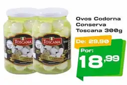Del Moro Supermercados Ovos Codorna Conserva Toscana oferta