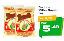 Del Moro Supermercados Farinha Milho Burati oferta