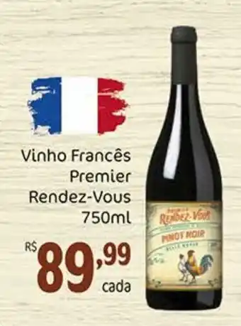 Vinho Frances Premier Rendez-Vous 750ml