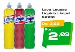Del Moro Supermercados Lava Louças Líquido Limpol oferta