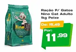 Del Moro Supermercados Ração P/ Gatos Nino Cat Adulto Peixe oferta