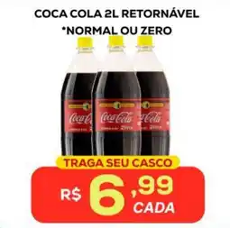 Belem Supermercados Coca cola retornável oferta