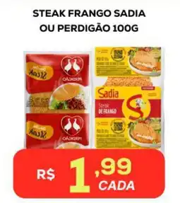 Belem Supermercados Steak frango sadia ou perdigão oferta