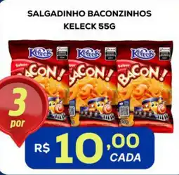 Belem Supermercados Salgadinho baconzinhos keleck oferta