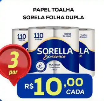 Belem Supermercados Papel toalha sorela folha dupla oferta