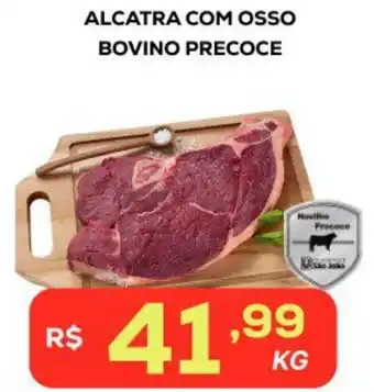 Belem Supermercados Alcatra com osso bovino precoce oferta