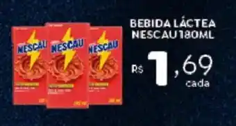 Bahamas Supermercados Bebida láctea nescau oferta