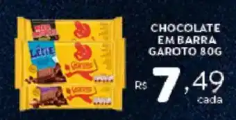 Bahamas Supermercados Chocolate embarra garoto oferta