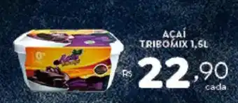Bahamas Supermercados Açaí tribomix oferta