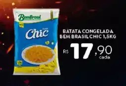 Bahamas Supermercados Batata congelada bem brasil chic oferta