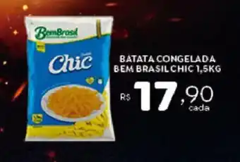 Bahamas Supermercados Batata congelada bem brasil chic oferta