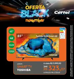 Lojas Certel 459979 SMART TV TOSHIBA oferta