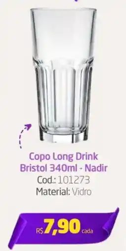 Preçolândia Copo Long Drink Bristol Nadir oferta