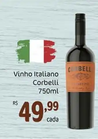 Dona de Casa Vinho Italiano Corbelli 750ml oferta