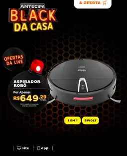 Casa e Vídeo Aspirador robô oferta