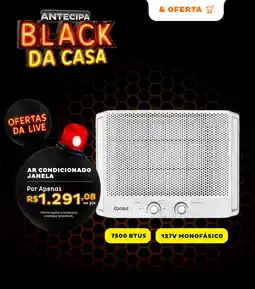 Casa e Vídeo Ar condicionado janela oferta