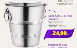 Preçolândia Balde Gelo Hercules oferta