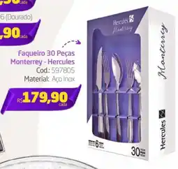 Preçolândia Faqueiro 30 Peças Monterrey - Hercules oferta