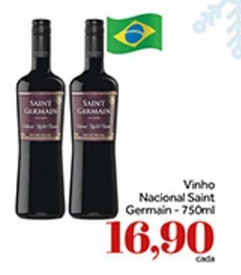 Shibata Supermercados Vinho Nacional Saint Germain 750ml oferta