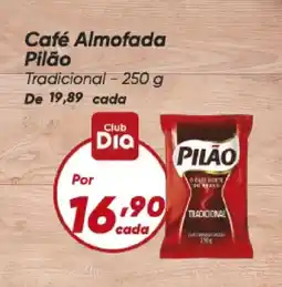 Dia Café Almofada Pilão Tradicional oferta