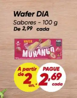 Dia Wafer DIA Sabores oferta