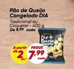 Dia Pão de Queijo Congelado DIA oferta