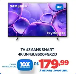 DB Supermercados Tv 43 sams smart 4K UN43U8600FGXZD oferta