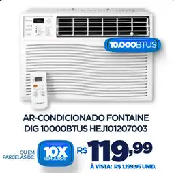 DB Supermercados Ar-condicionado fontaine DIG 10000BTUS HEJ101207003 oferta
