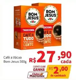 Macromix Atacado Café a Vácuo Bom Jesus oferta