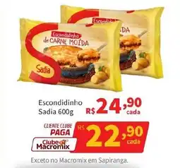 Macromix Atacado Escondidinho Sadia oferta